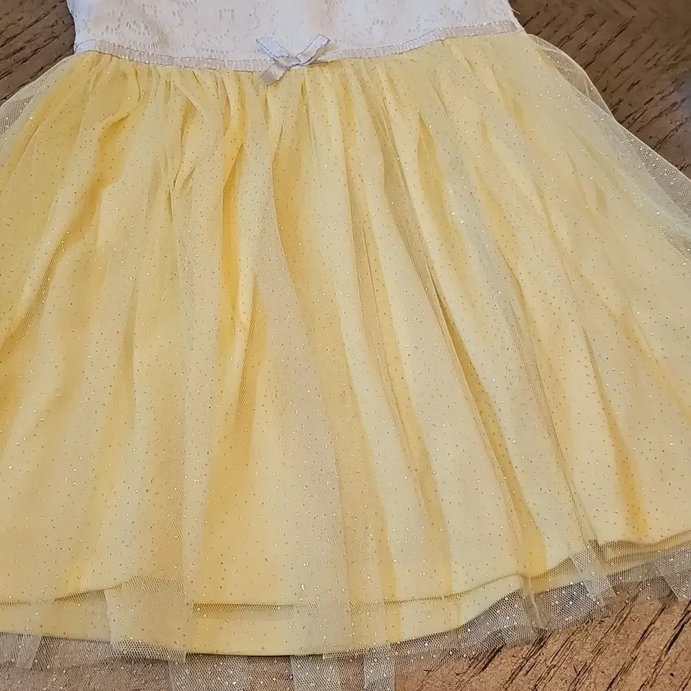 Yellow Drss Size 6 Nannete kids
